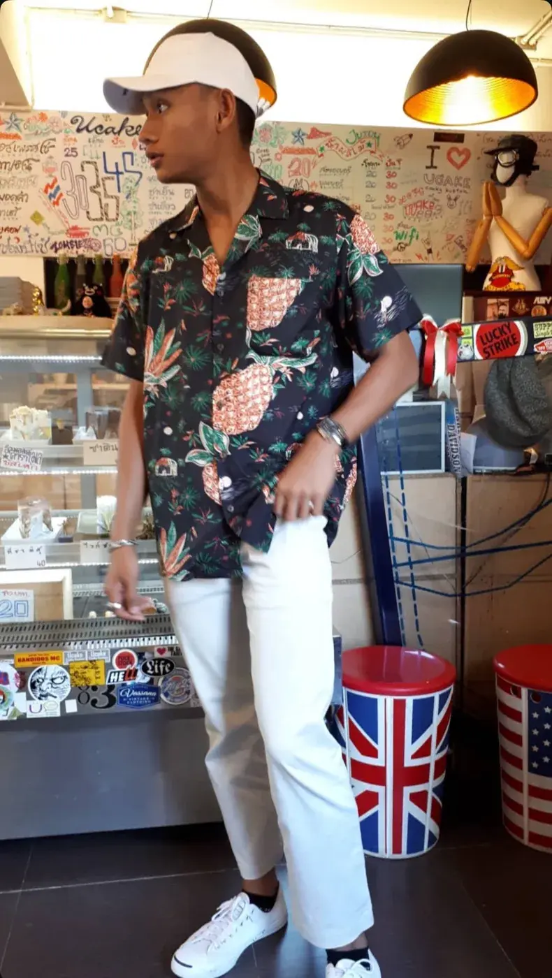 วินในช่วงที่ยังผอม ใส่เสื้อแล้วตัวดูบาง